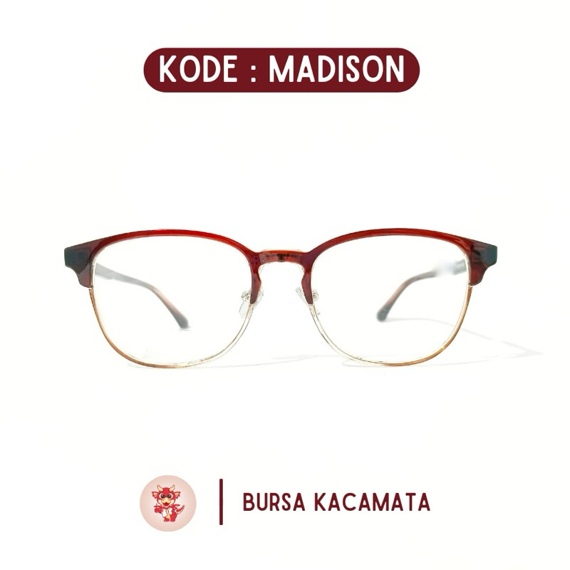 Bursa Kacamata - Frame Kacamata Kode Madison