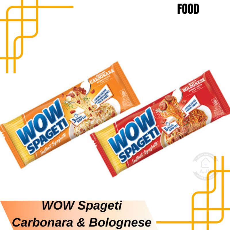 

Wow Spageti Carbonara Bolognese