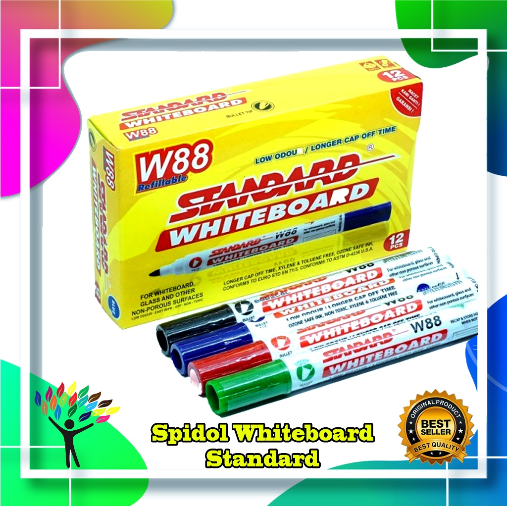 

Spidol Whiteboard - Standard W88 ORIGINAL