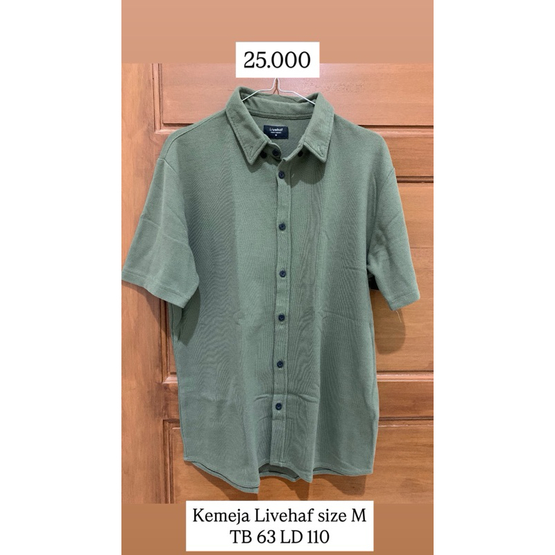 kemeja livehaf preloved