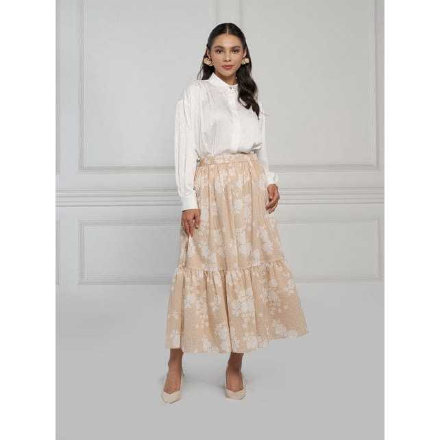 XYLA TIERED SKIRT - KAMI