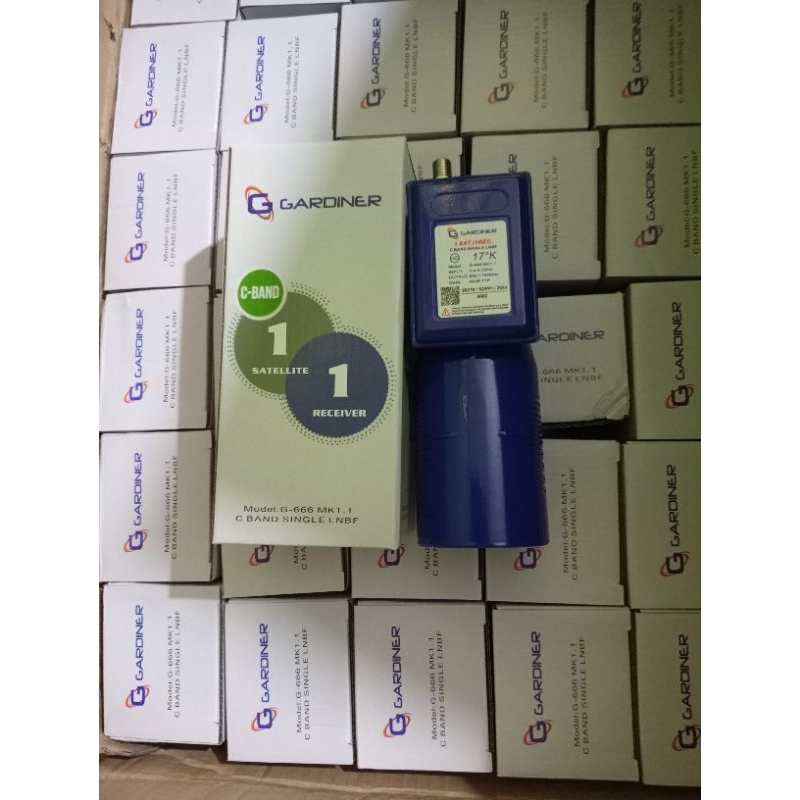 LNB C BAND SINGLE PARABOLA JARING/BESAR