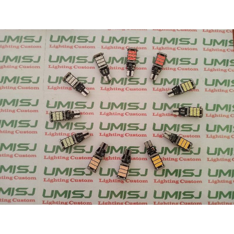 Lampu Led T15 Untuk Lampu Senja Motor Mobil / Lampu LED / Lampu Motor / Lampu Mobil / Lampu Senja