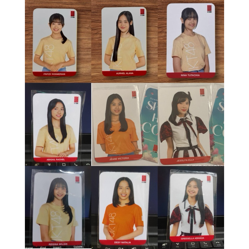 Photocard JKT48 Spring Has Come (Fritzy, Lana, Nachia, Aralie, Jeane, Lyn, Regie, Daisy, Greesel, Cy