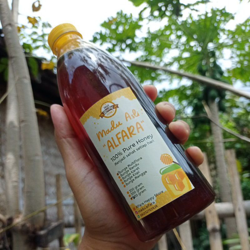 

Madu Asli Alfara Multiflora 800 gram 100% Murni