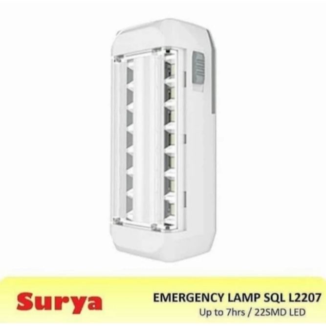 Senter Emergency Lampu Emergency SURYA SQL L2207 LED Lampu Senter