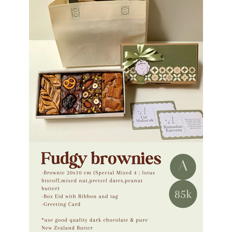 

[PILIH TANGGAL] Ramadhan-Eid iHampers Jingga Pattiserie Brownies dan Cookies | Hampers Lebaran