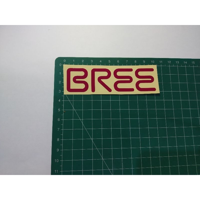 

stiker cutting bree