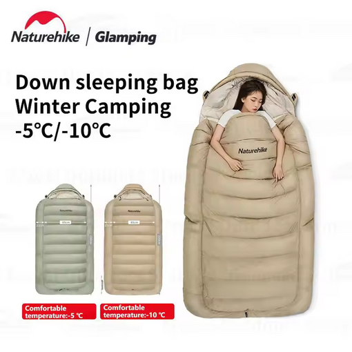 NATUREHIKE CNH22SD008 DOWN SLEEPING BAG SNOW WINTER