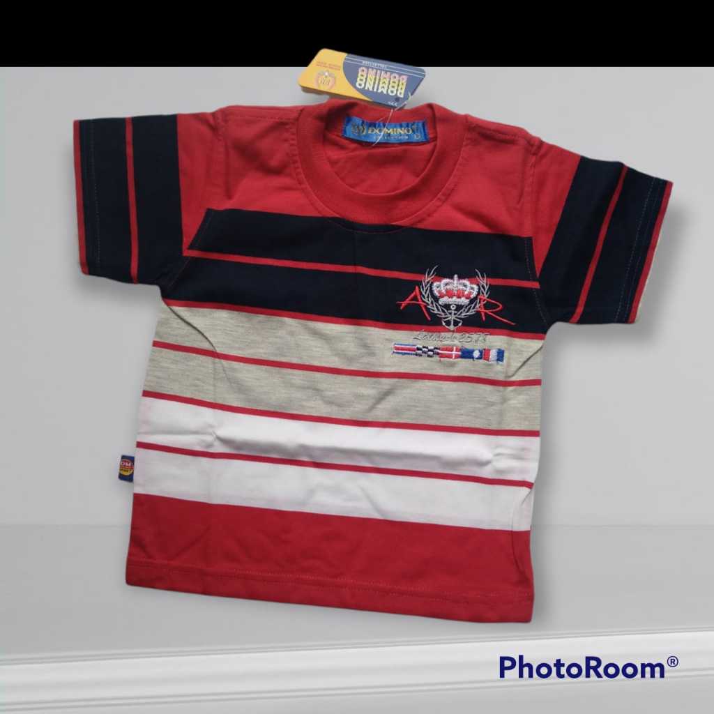 kaos oblong anak laki laki 2 tahun - Domino