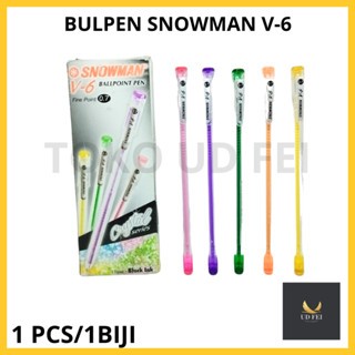 

(1 PCS/1BIJI) Bulpen Snowman v6/Bulpen Snowman/Ballpoint snowman V-6