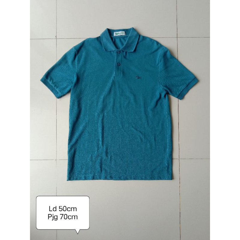[size M] Preloved baju atasan kaos polo pria tosca walrus man polo top