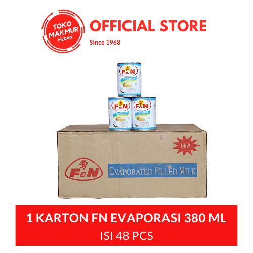 

1 KARTON FN SUSU EVAPORASI / EVAPORATED MILK 380 ML ISI 48 PCS