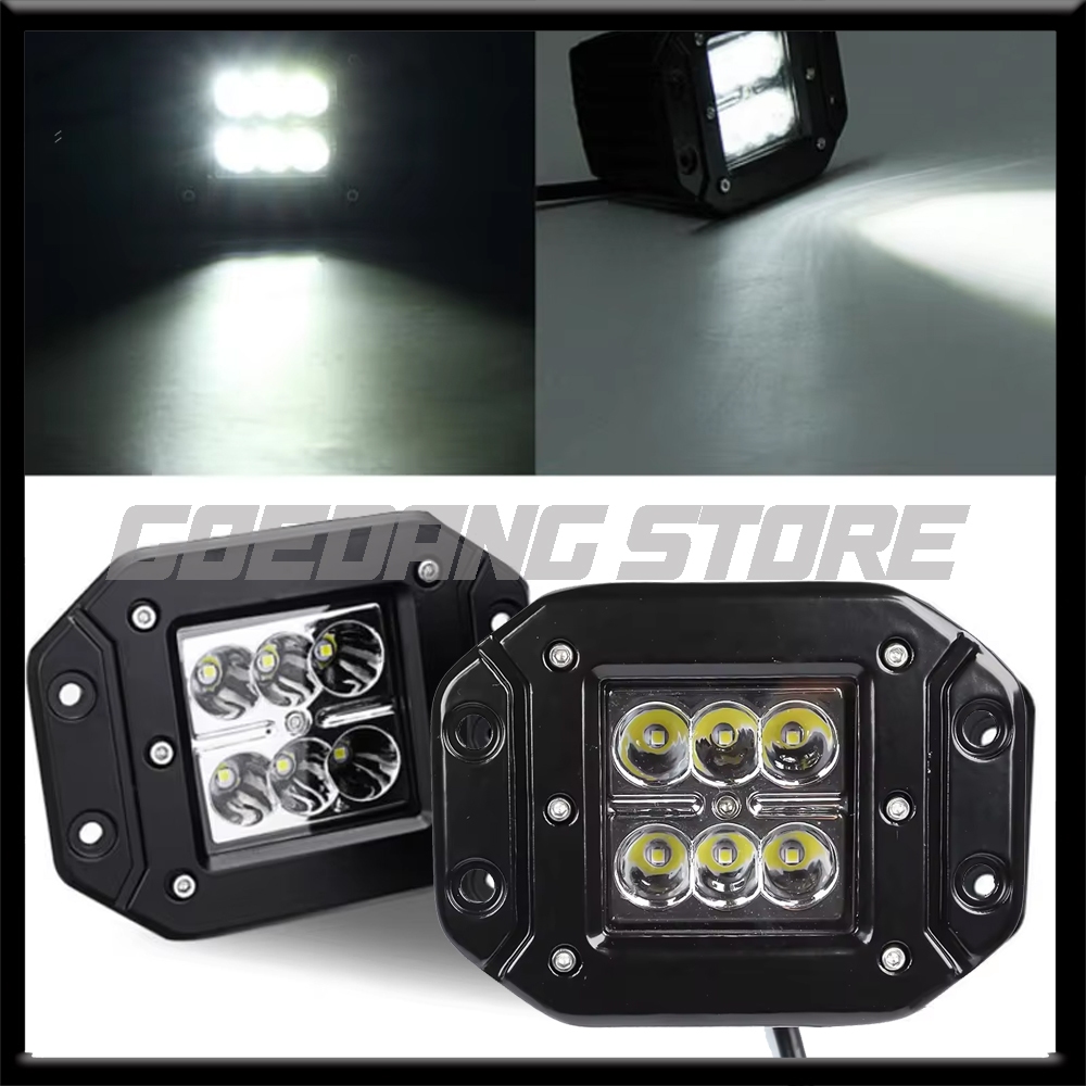 Lampu Tembak Sorot Sisik 6 Led Modif Motor Trail Klx Crf Termurah Dan Terlaris