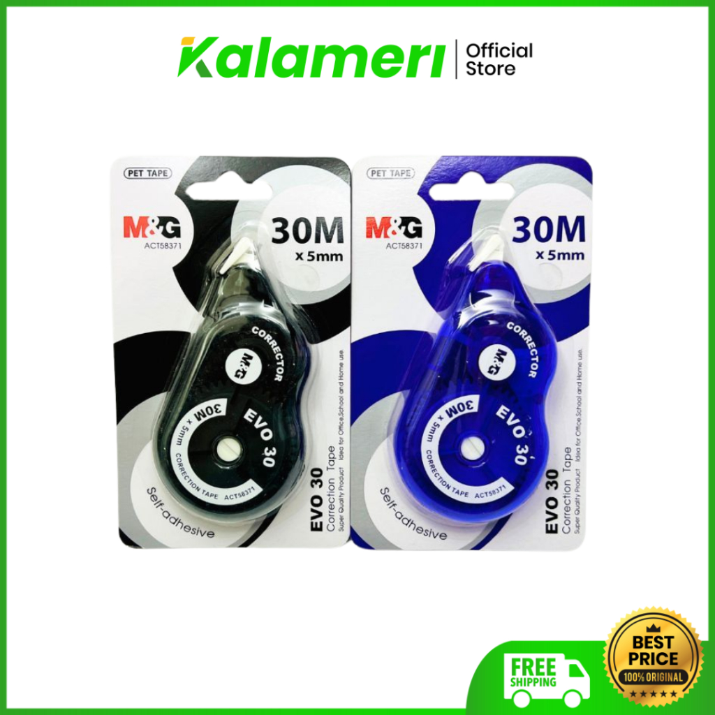 

KALAMERI - EVO Jumbo Correction Tape 30M*5mm ACT58371