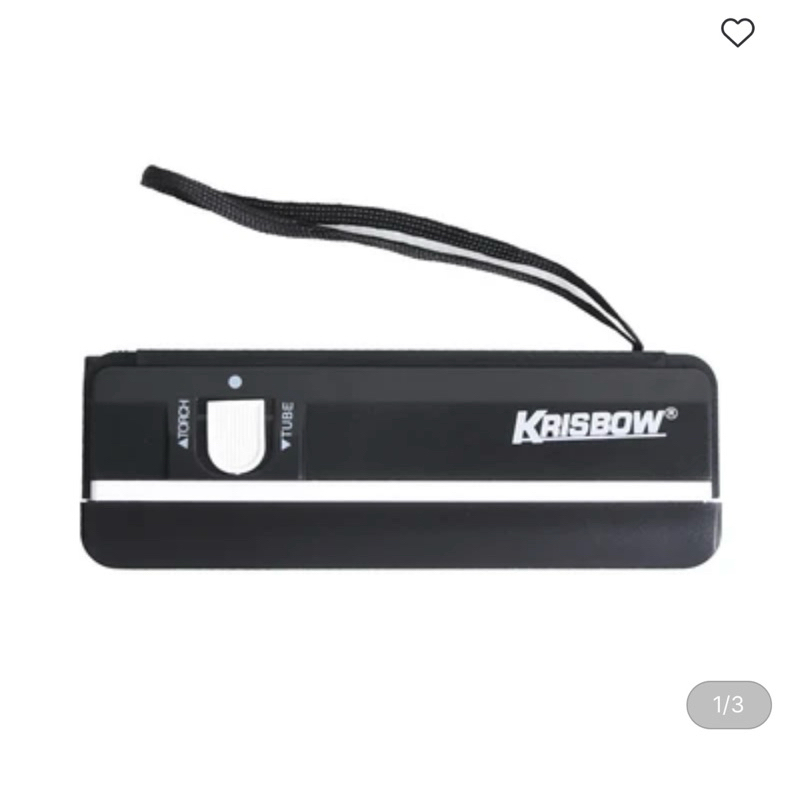 Krisbow Money Detektor Portable Lampu Alat Pendeteksi Uang Palsu Sinar Ultra Violet Money Counterfei