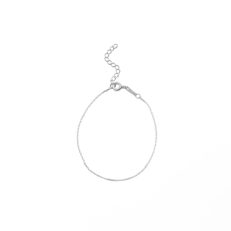 LOST IN BALI - Tiny Chain Silver Bracelet - 925 Sterling Silver - Gelang Silver - Gelang Rantai Pera