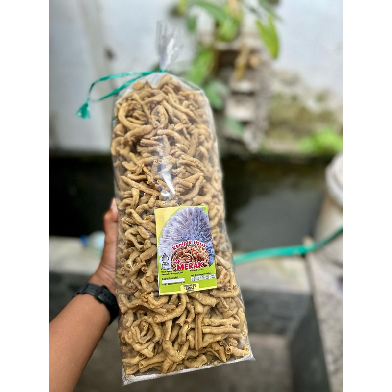 

Kripik Usus Cap MERAK