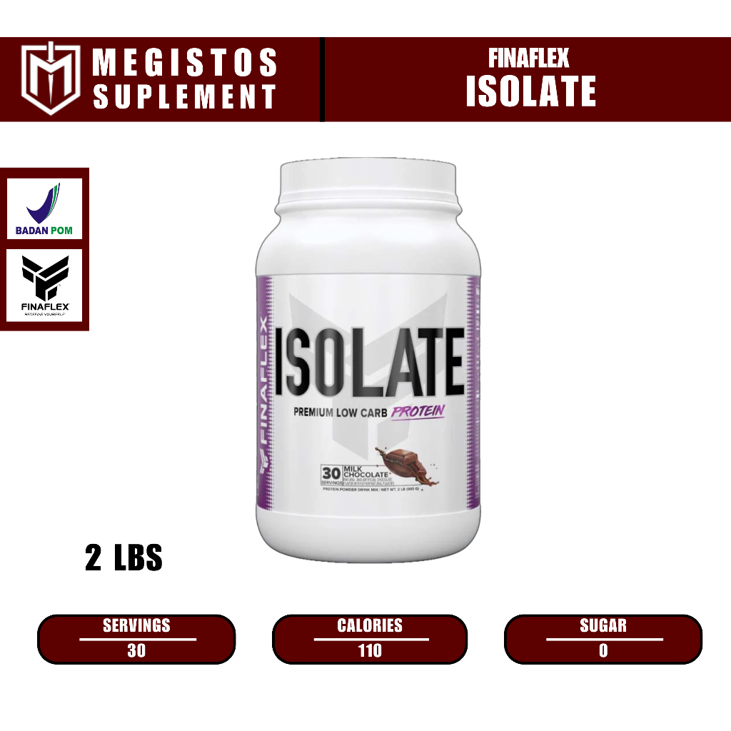 Finaflex Isolate 2Lbs delivers 25 grams of high-quality Iso Protein