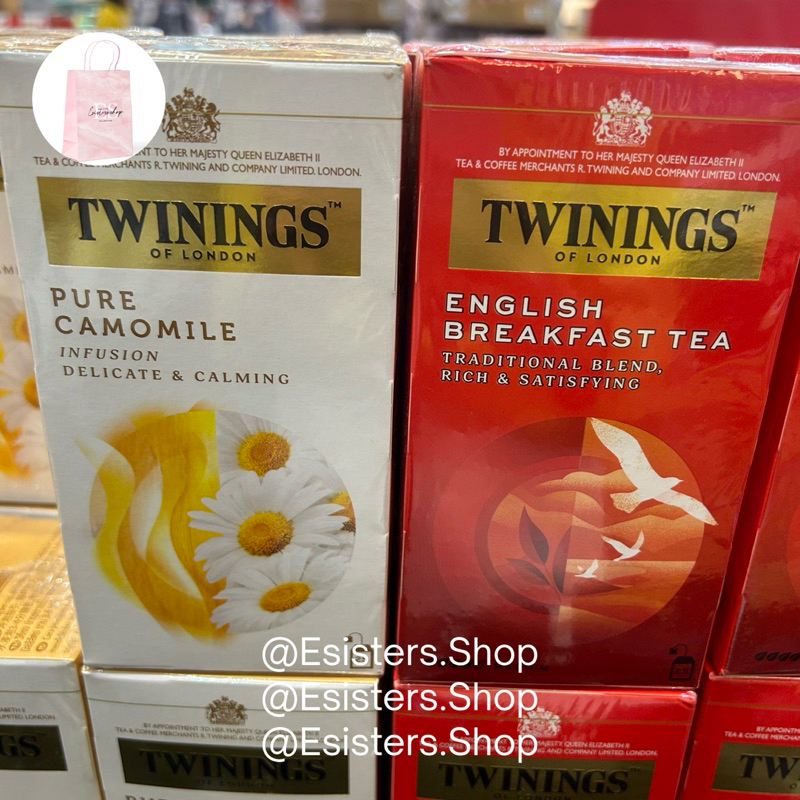 

Tea Tea Twinings Of London Pure Camomile | English Breakfast Tea Original Teh Celup London