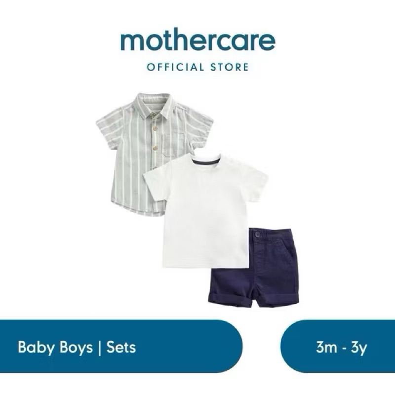 Mothercare Set Kemeja Salur