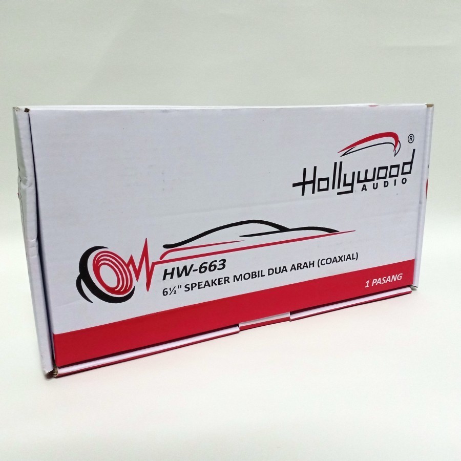 SPEAKER COAXIAL AUDIO MOBIL 2 WAY HOLLYWOOD HW-663 /Speaker Coaxial 2 way Hollywood HW-663 6,5 inch 
