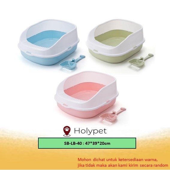 LITTER BOX KUCING LB-40 / TEMPAT PASIR KUCING / LITTER BOX