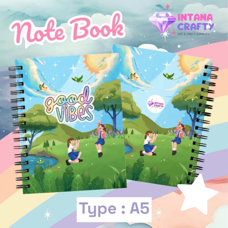 

Notebook / Buku Catatan - Type A5