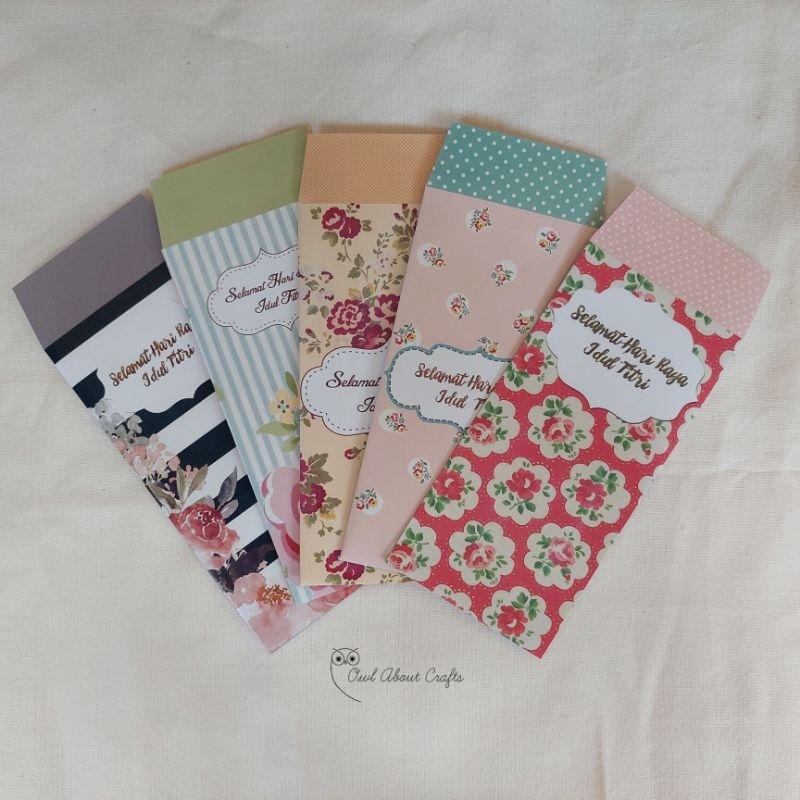 

Amplop Lebaran Jumbo - Shabby Chic 3