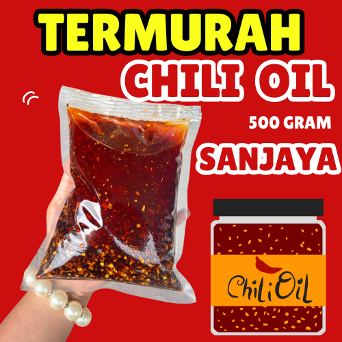 

Chili Oil Termurah Sanjaya 500 Gram