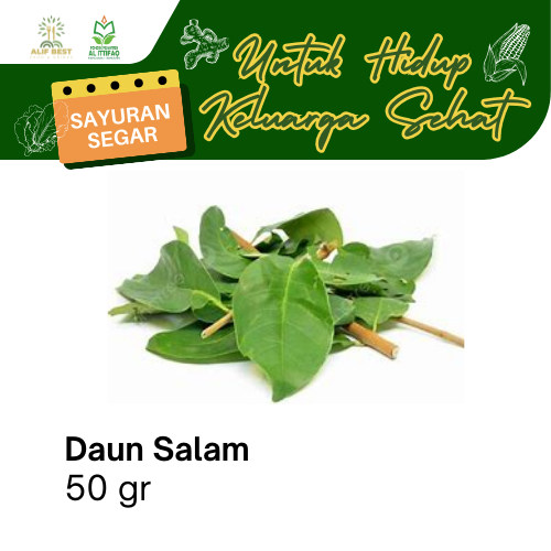 

DAUN SALAM SEGAR PER 50 GRAM