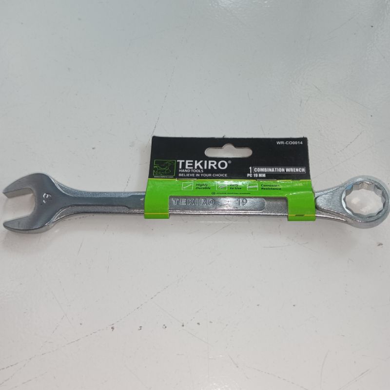 COMBINATION WRENCH 19MM KUNCI PAS RING 19MM TEKIRO