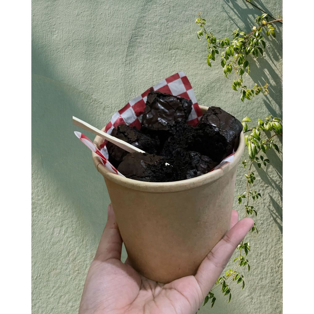 

brownies in jar/bucket brownies/browniesfudgy