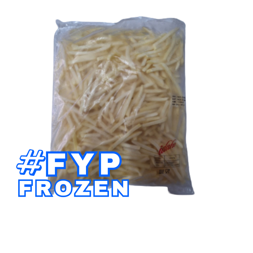 

IDAHO BATTER COATED 2 KG TRANSPARAN PACK /KENTANG GOREG BEKU