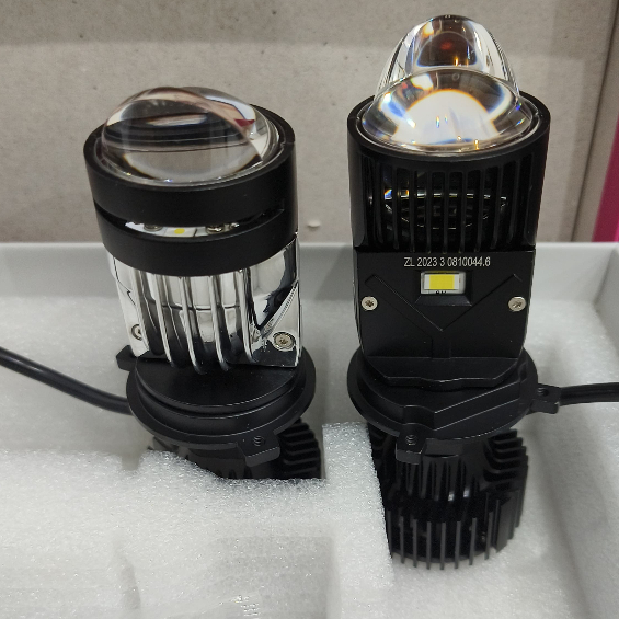 Lampu LED Mobil Mini Projie Super Terang（harga 1set 2pcs) Led Mini Proji Mobil Led Mini Proji Blue L