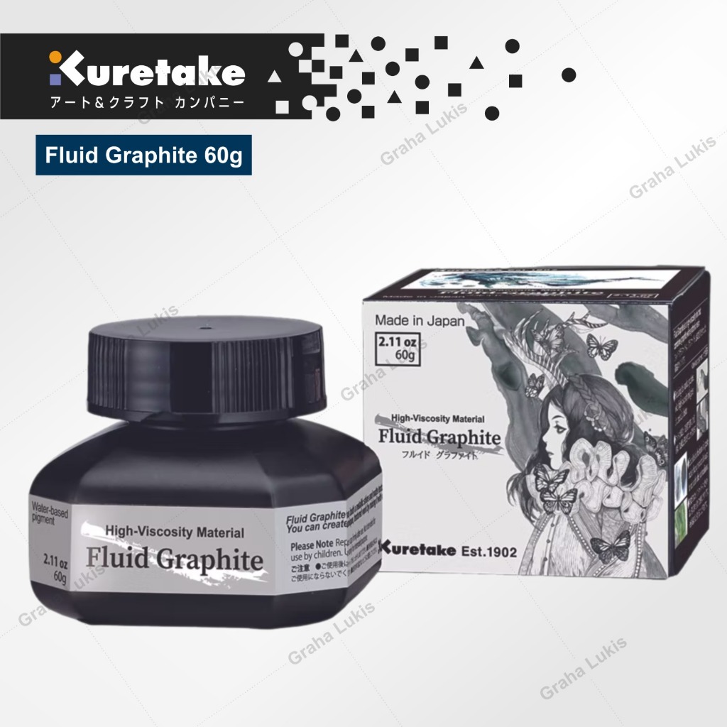 

FLUID GRAPHITE 60g (CE900-6) / ink type waterbased pigment