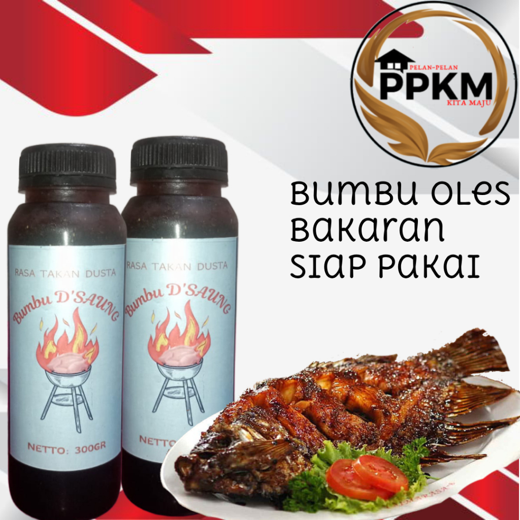 

Bumbu bakaran serbaguna 300grm/Bumbu Bakar Serbaguna / Bumbu Bakar Pedas Manis