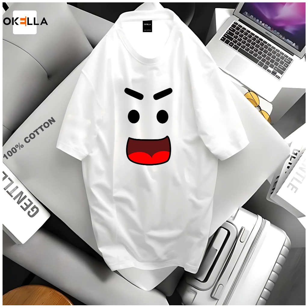 Kaos pria distro original 100% premium tebal kain katun combed