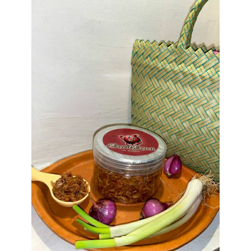 

BAGOR Bageur!!! Bawang Goreng Premium Asli Tanpa Tepung 150gr