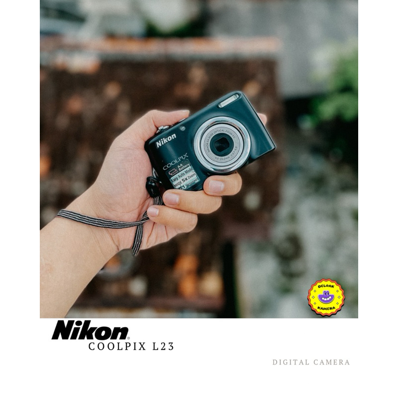 Nikon Coolpix L23 kamera Digicam