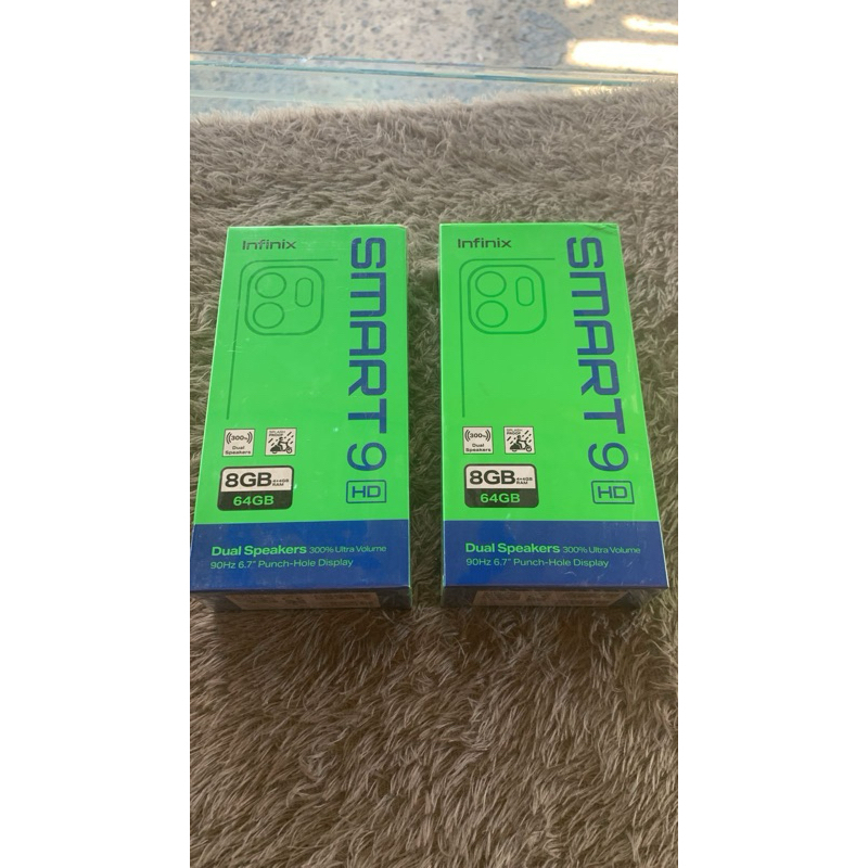 infinik smart 9hd ram 4+4/64gb baru