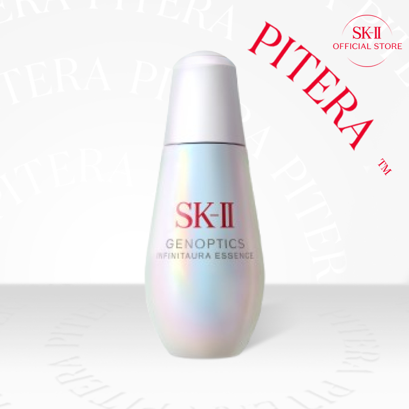 SK-II GenOptics InfinitAura Essence 75ml: Serum Essence Wajah Pencerah Kulit Kusam