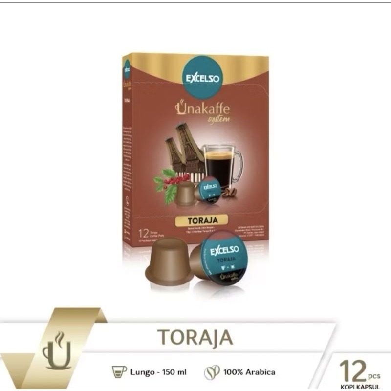 

excelso capsulle toraja 12 pods