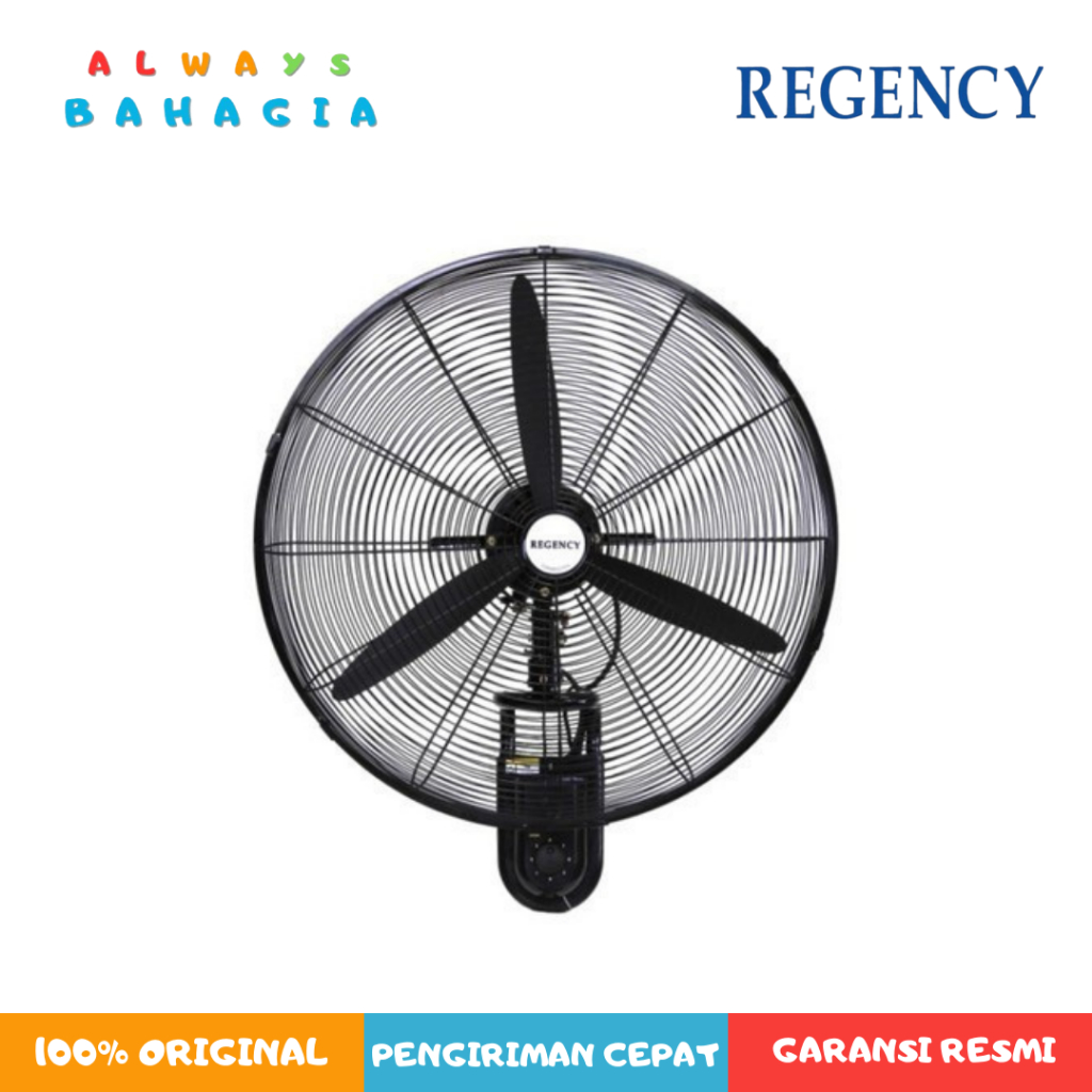 REGENCY WALL FAN 26" Kipas Angin Tornado Wall Fan 26 Inch TW26