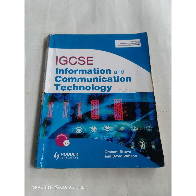BUKU IGCSE INFORMATION AND COMMUNICATION TECHNOLOGY GRAHAM BROWN