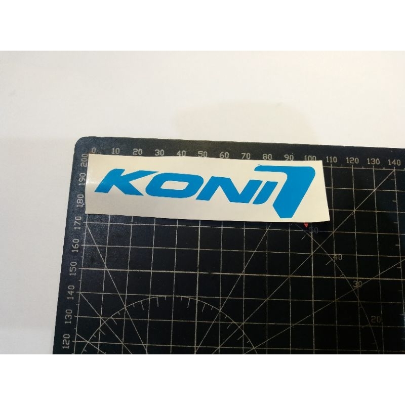 

stiker cutting koni
