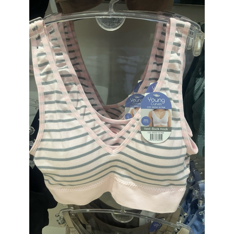 YOUNG CURVES SPORT BRA MODEL V NECK