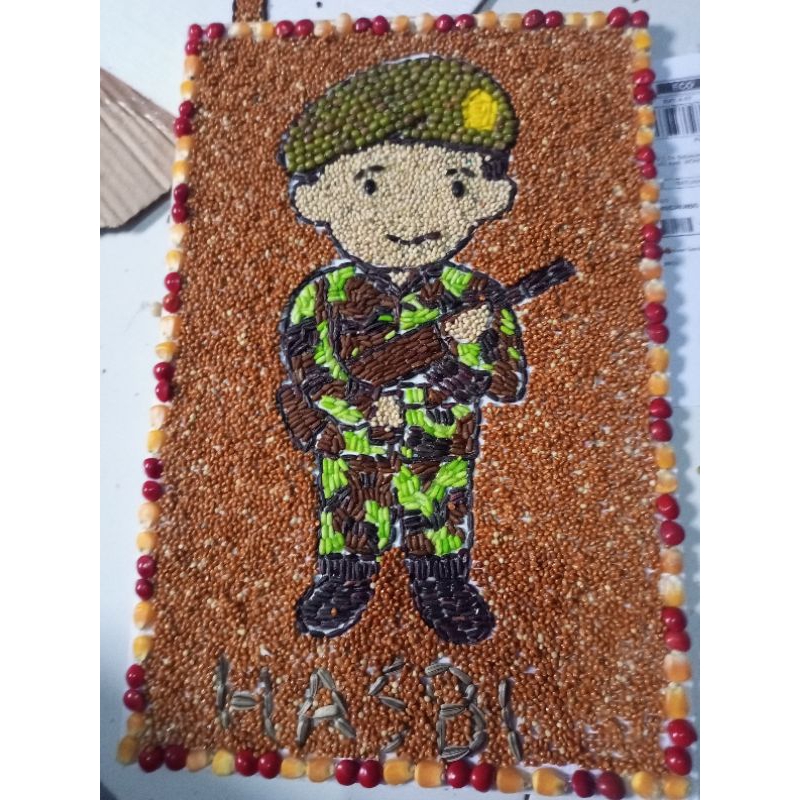 Kolase Biji Bijian Profesi Bisa Request (FreeBingkai)