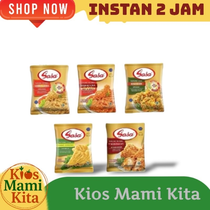 

Sasa Tepung Bumbu Instan 70 gr