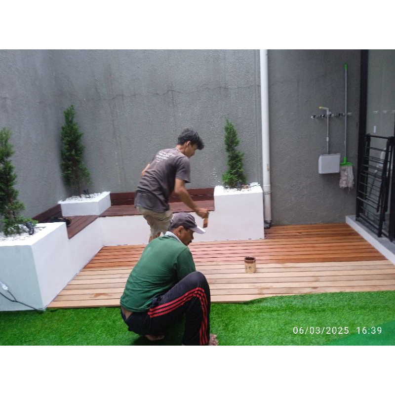 bangku taman minimalis